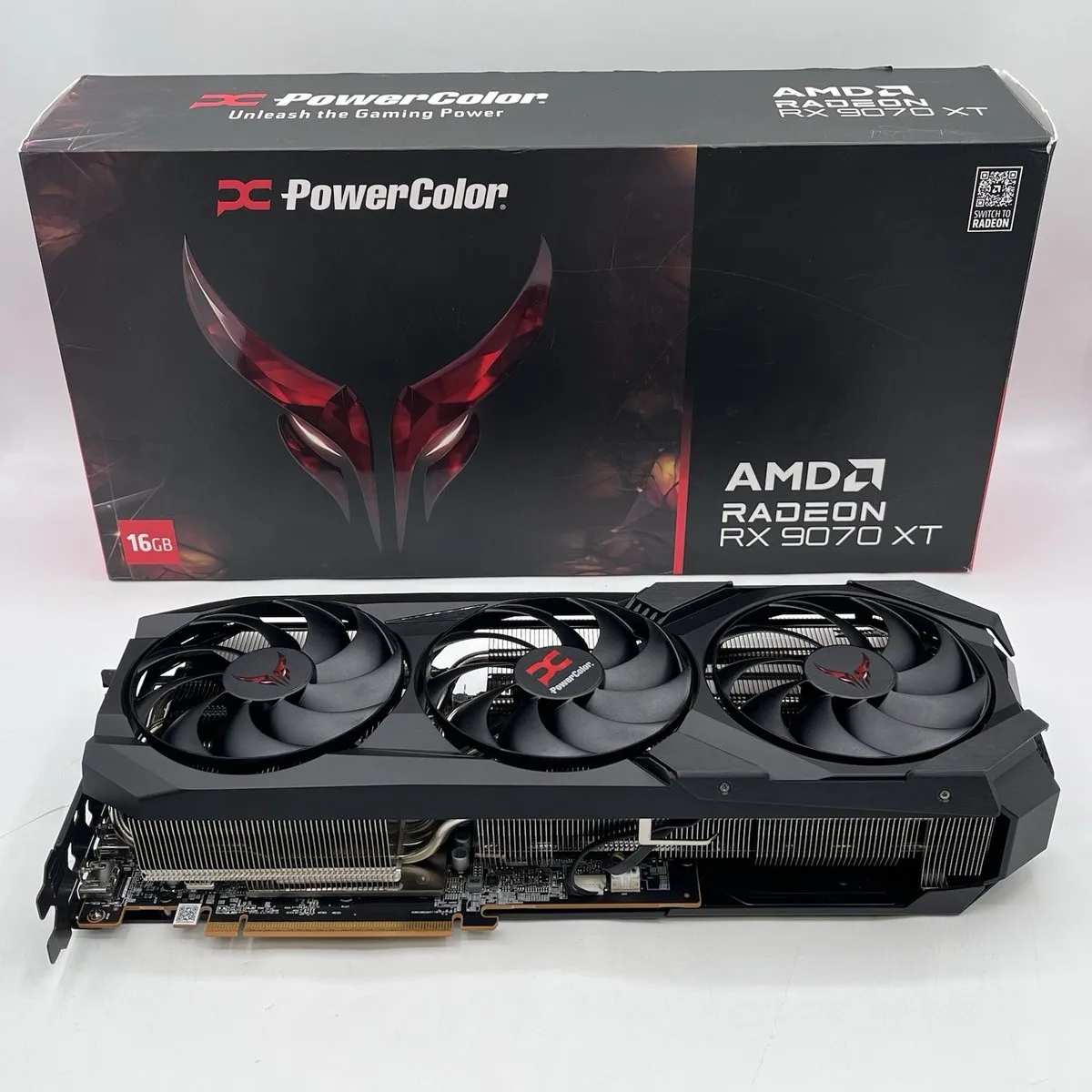

НОВАЯ ВИДЕОКАРТА POWEER COLOR Red Devil AMD Radeon RX 9070 XT 16 ГБ GDDR6 PCIe 5.0 RX 9070XT GPU RX9070 X