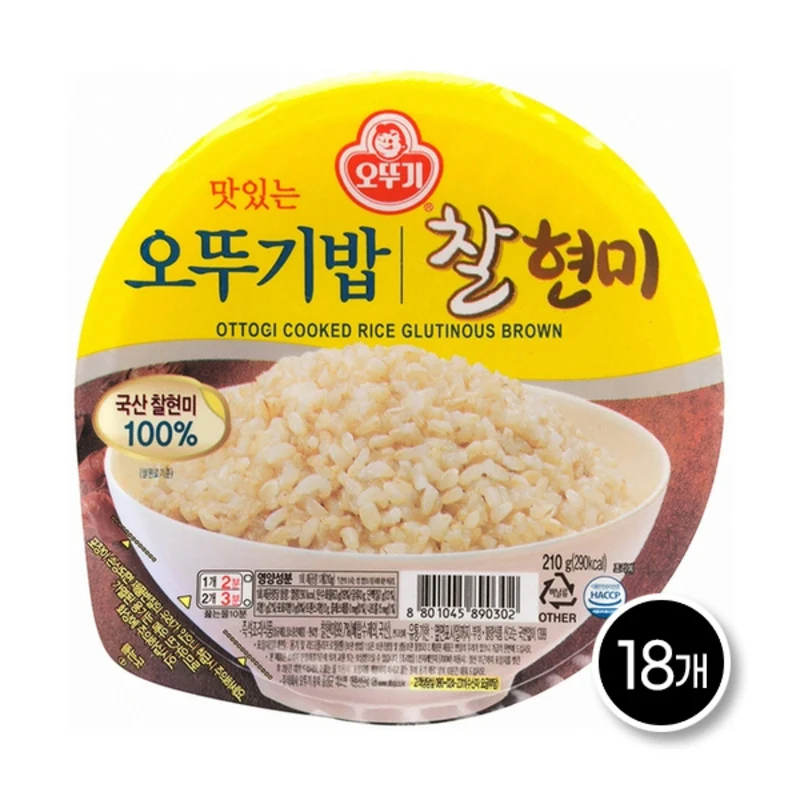 210g x 18 pieces of Ottogi Rice