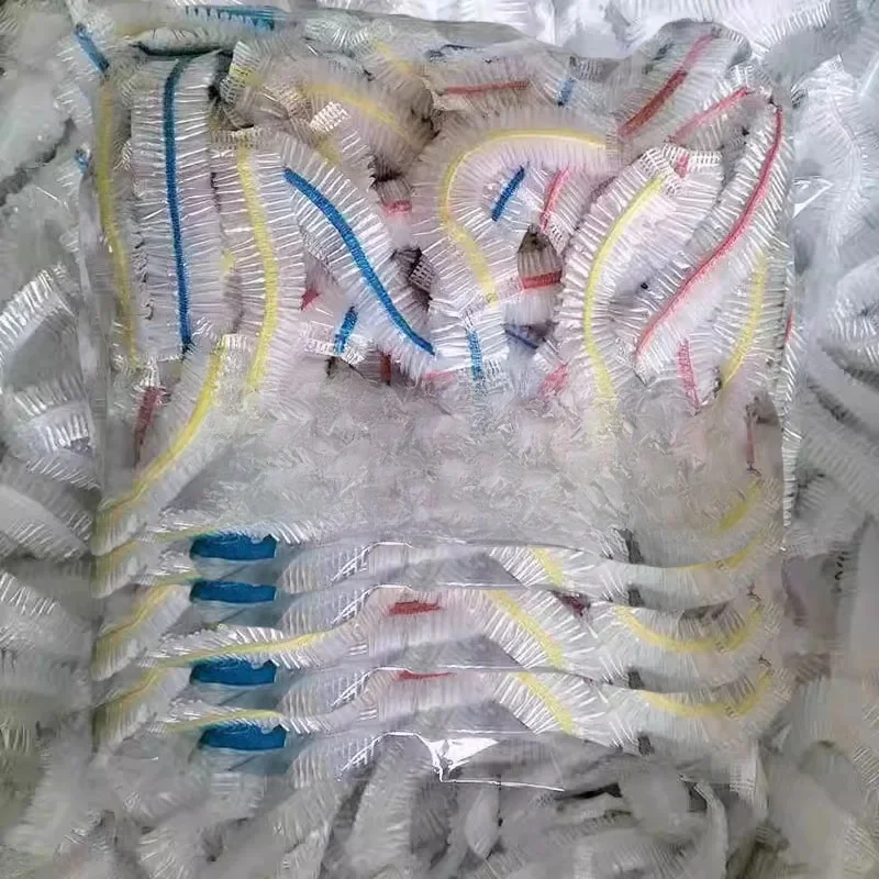 Jednorazowa plastikowa pokrywka na żywność Kolorowe elastyczne pokrowce na żywność Pokrywka do przechowywania świeżych produktów Kuchenne nylonowe torby do pakowania Torba do przechowywania — zdjęcie 2