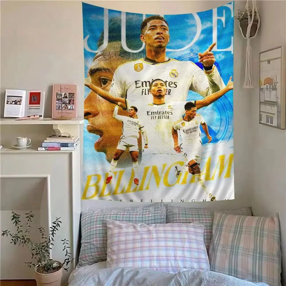 

Soccer Hero Tapestry Creative Football Player Wall Art Hippie Inspired Room Decor for Fans Ideal Gift for Sports Enthusiasts
