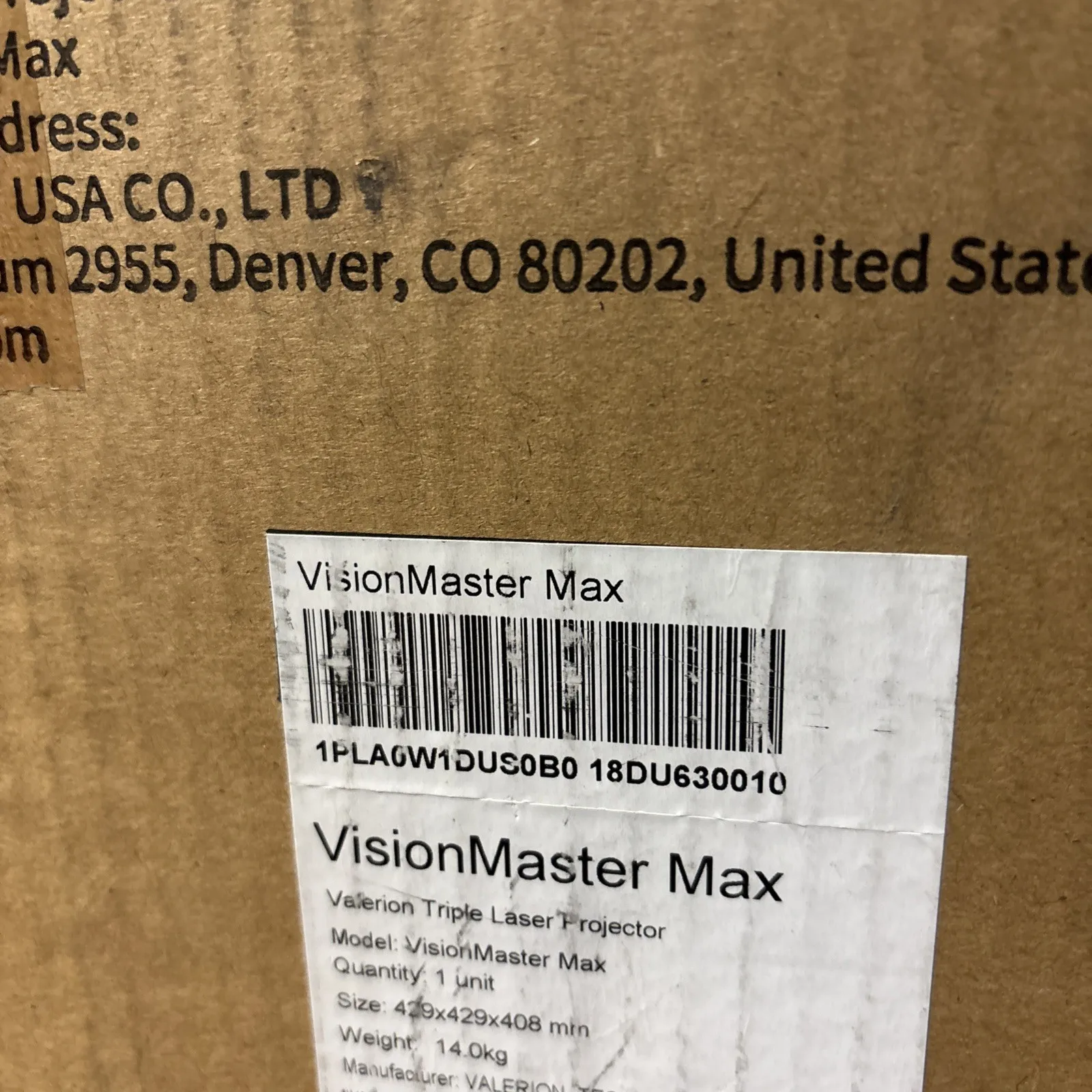 KO Valerion VisionMaster MAX 4K Triple Laser Projector