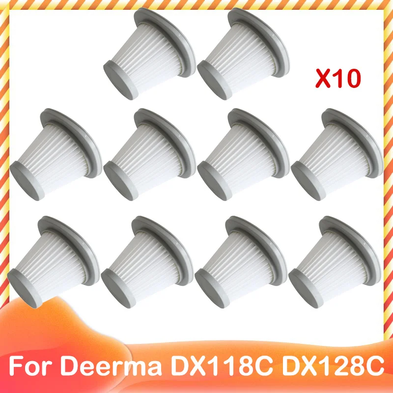 Spare HEPA Filter For Deerma DX118C DX128C Cordless Handheld Vacuum Cleaner Replacement Accessories Parts