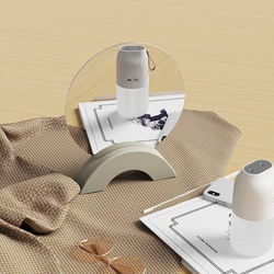 Concrete Mirror Bracket Silicone Mold curved Plaster Molds Card Photo Holder Mold