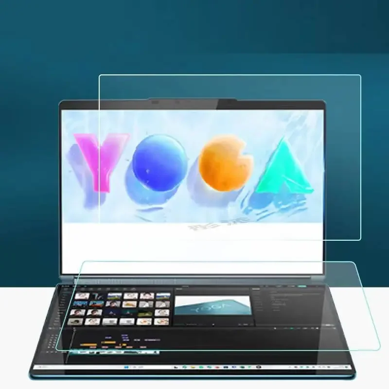 Antyodblaskowy ekran 13.3 + mały ochraniacz ekranu do książki LENOVO jogi 9I 2023 — zdjęcie 2