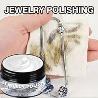 Jewelry refinishing, scratch removal and polishing compound - eliminates oxidation and tarnish, restores luster and brilliance
