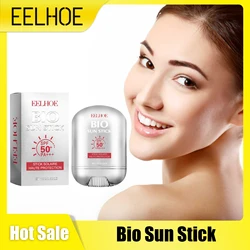 EELHOE Sunscreen Stick SPF 50+ PA+++ Nourish Repair Facial Sun Protection Oil Control Sunblock Lotion for Face Bio Sun Stick 15g