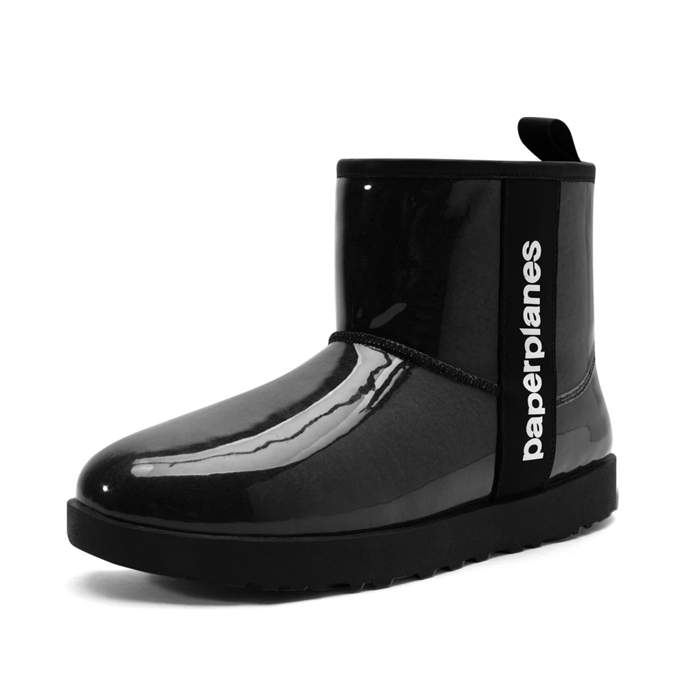 PaperPlain الأحذية الفراء المتوسطة للنساء ، الشتاء ، الباردة ، PP1563 #6