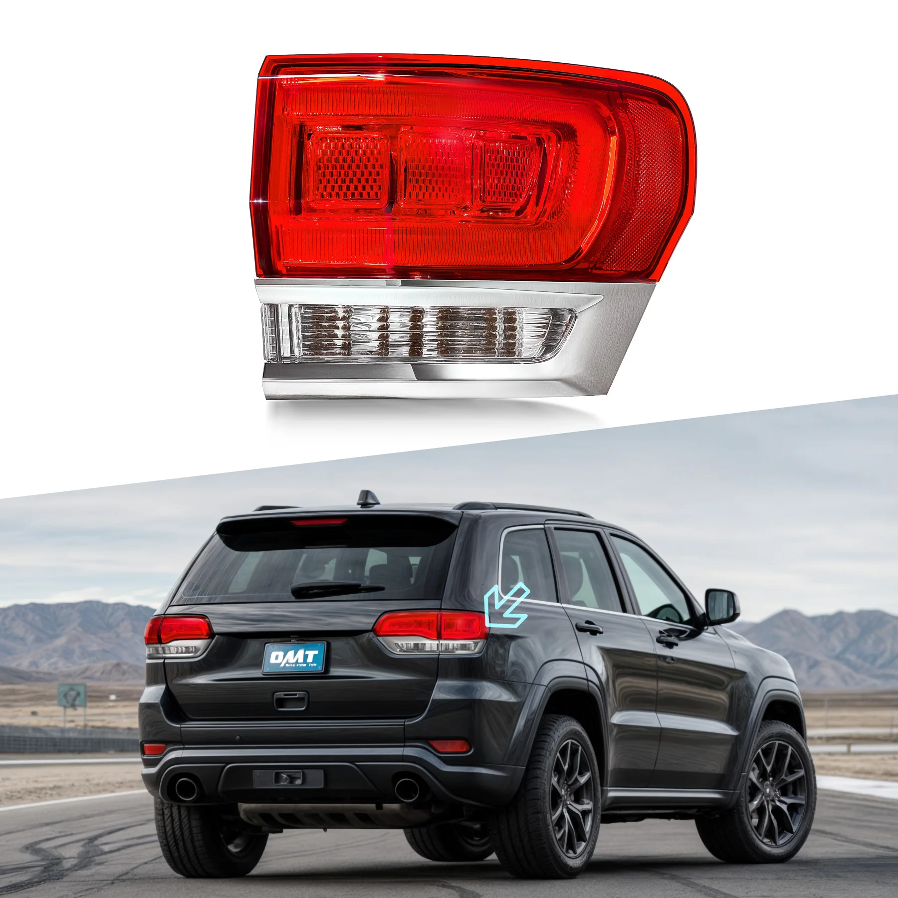 

Задний фонарь для Jeep Grand Cherokee 2014-2019 2020, задний внешний стоп-сигнал, правый, правый