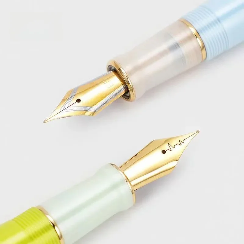 JINHAO 100 Centennial Fountain Pen Resin Gold Clip Nib EF F M Długopisy studenckie Artykuły biurowe Artykuły szkolne PK 9019 — zdjęcie produktu 7