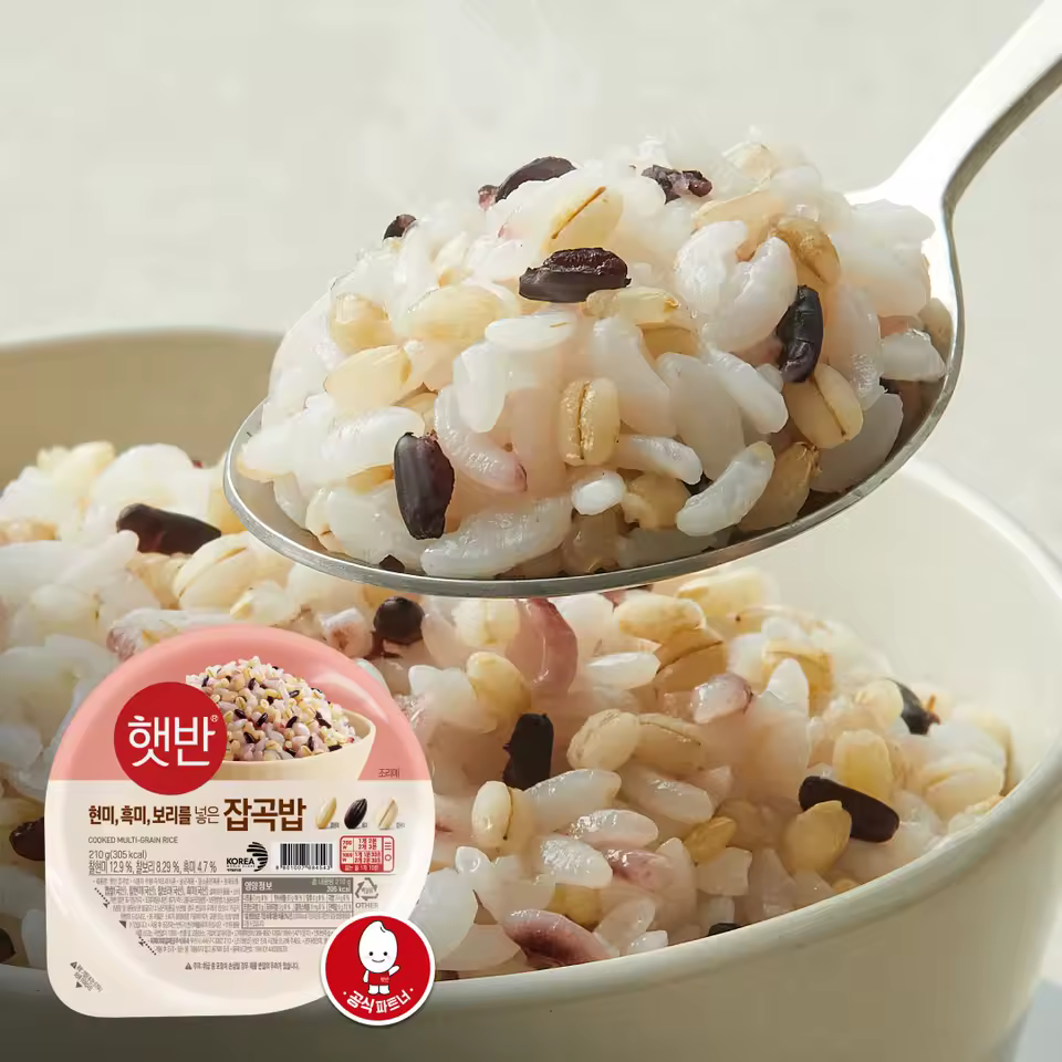 [CJ본사직영] [대용량기획] 햇반 잡곡밥 210G x 72입_타임딜 썸네일