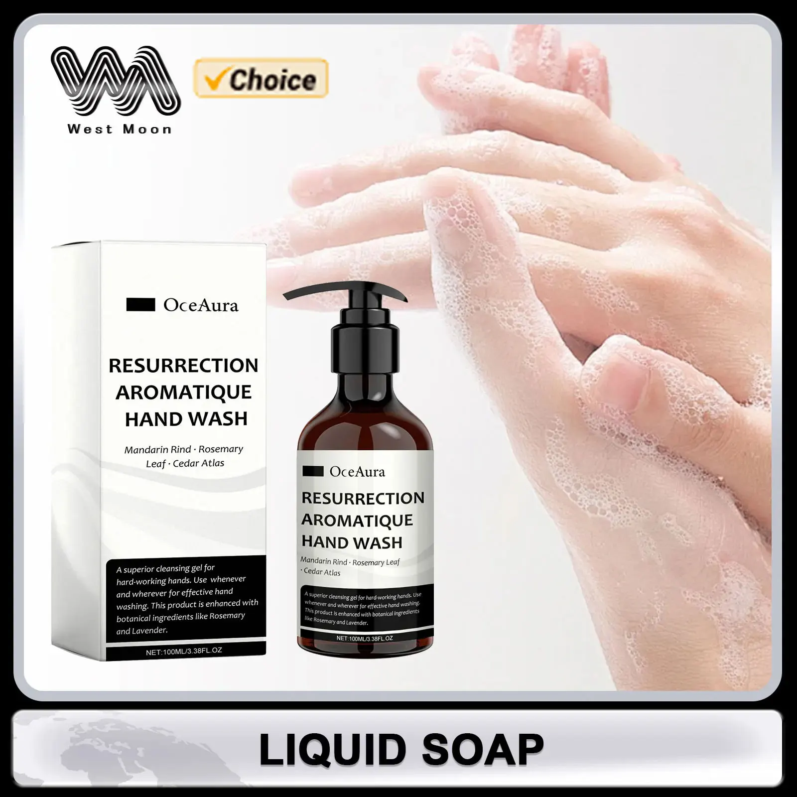 

Hand Wash Deep Cleaning Brightening Skin Smoothing Oil Control Anti-Dryness Portable Hand Washing Fragrance Skin Care Foam Soap