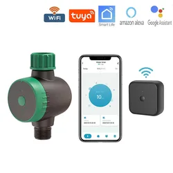 Tuya Smart Hose Faucet Watering Timer, with Wi-Fi Hub, Compatible with Alexa, Smart Life