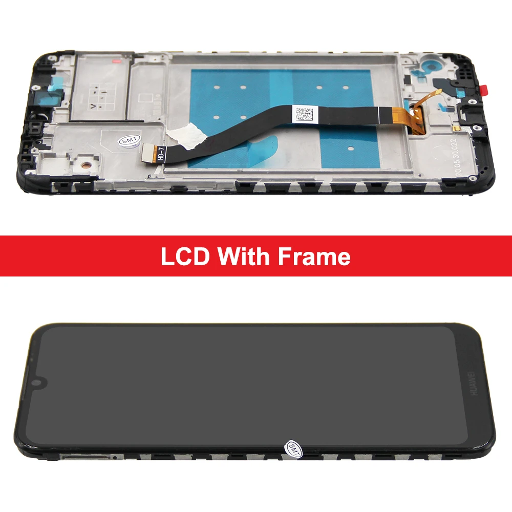 MRD-LX1F/LX1/LX2/LX3 Lcd For Huawei Y6 2019 Display Touch Screen Replacement Display For Huawei Y6 2019 LCD With Frame