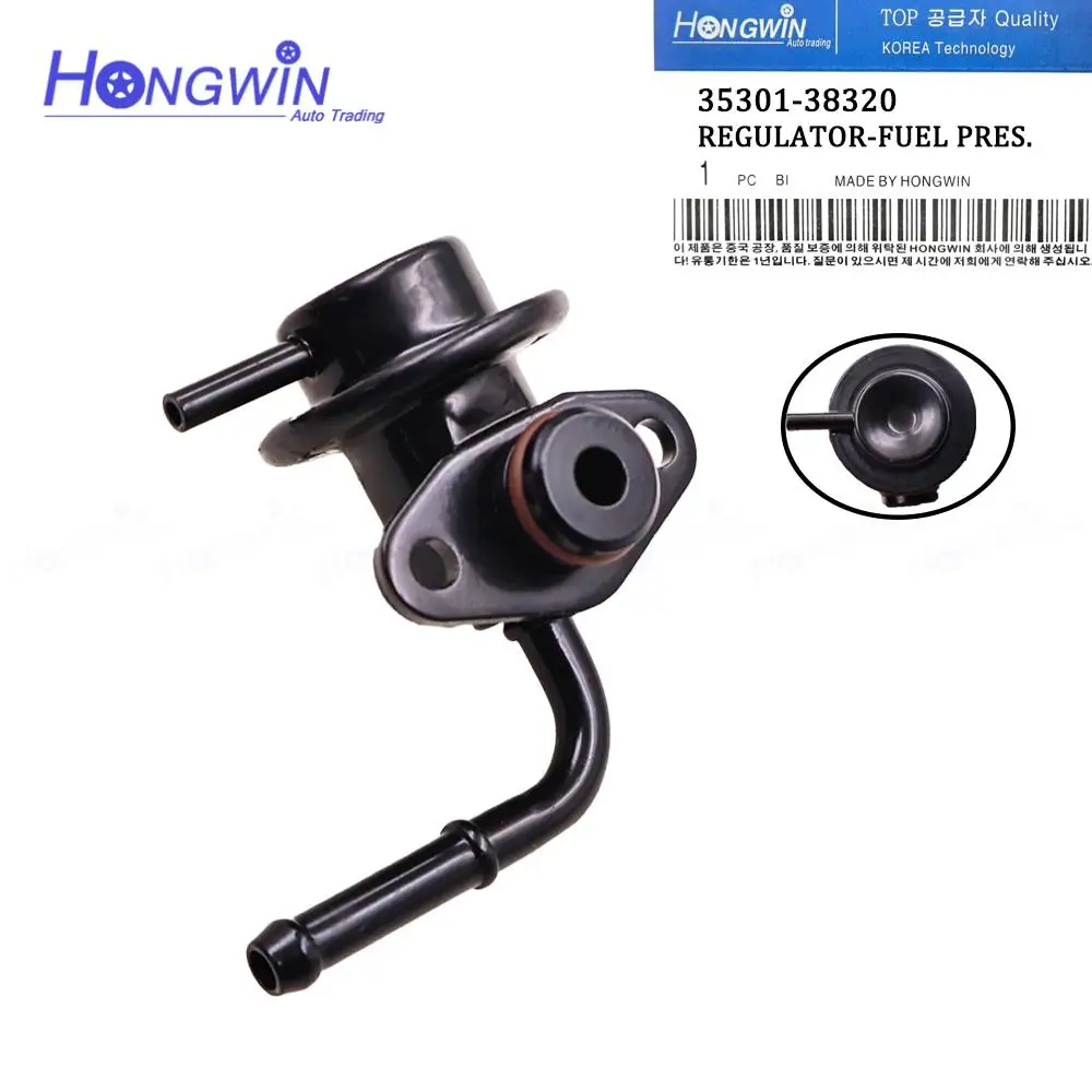 3.0 Bar Fuel Pressure Regulator 3530138320 35301-38320 For Kia Sorento Starex H1 A1 Libero 2.4L D4BH, D4CB, G4JS, G6CU, 4D56