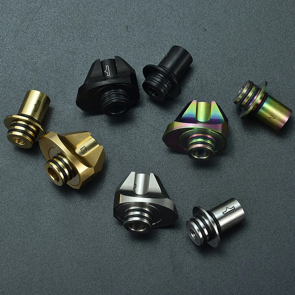 Monarquia cyber estilo 510 gotejamento ponta conjunto dl/mtl para sxk bb/billet caixa mod kit/boro bocal billet caixa exocet mod acessórios