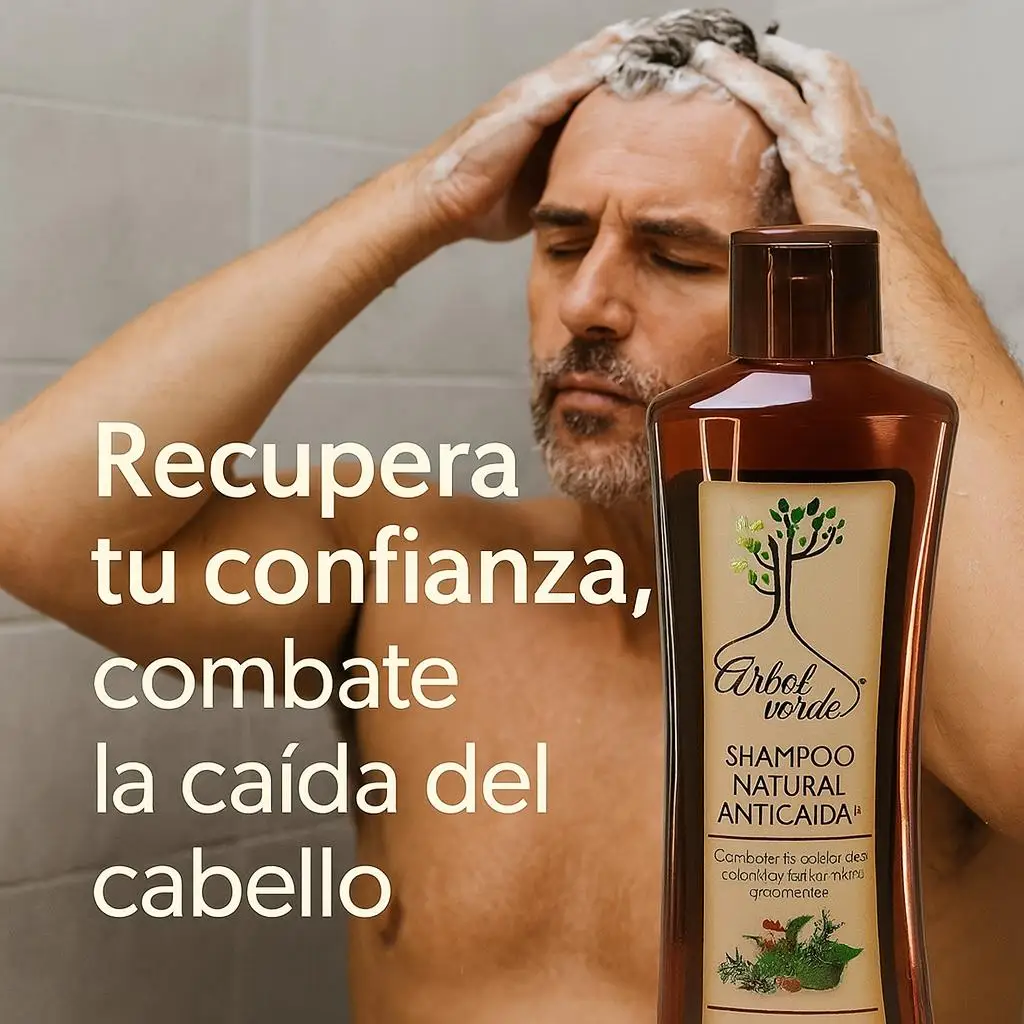 Shampoo Natural Anticaída con Extractos Herbales-500ml