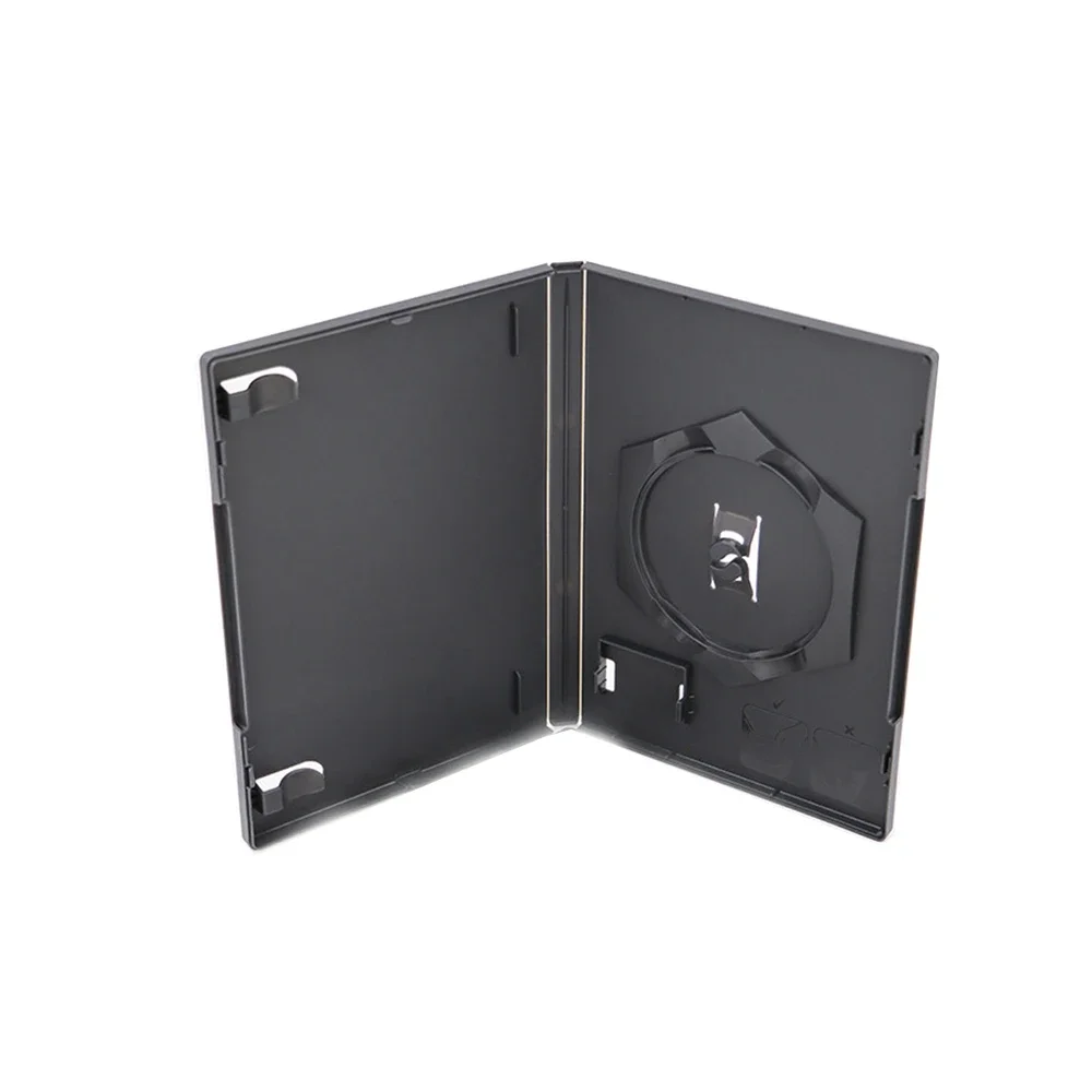 Boîte de jeu avec couvercle en plastique pour le stockage de cartes de jeu NGC, protecteur noir