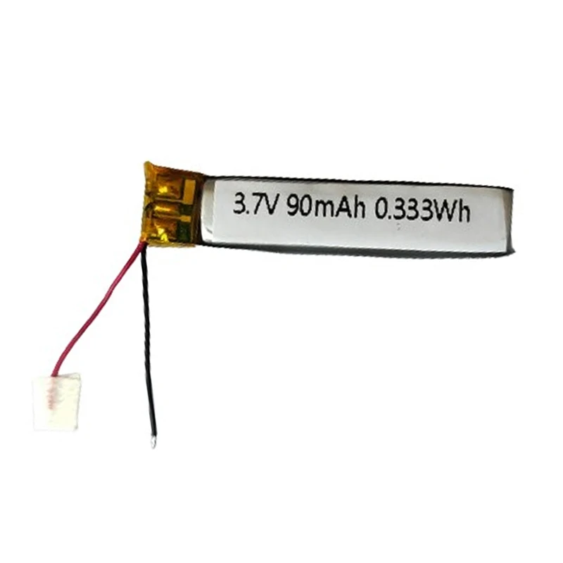 Akumulator 350829 Bateria litowo-polimerowa 90 mAh 3,7 V do aparatów słuchowych Bluetooth