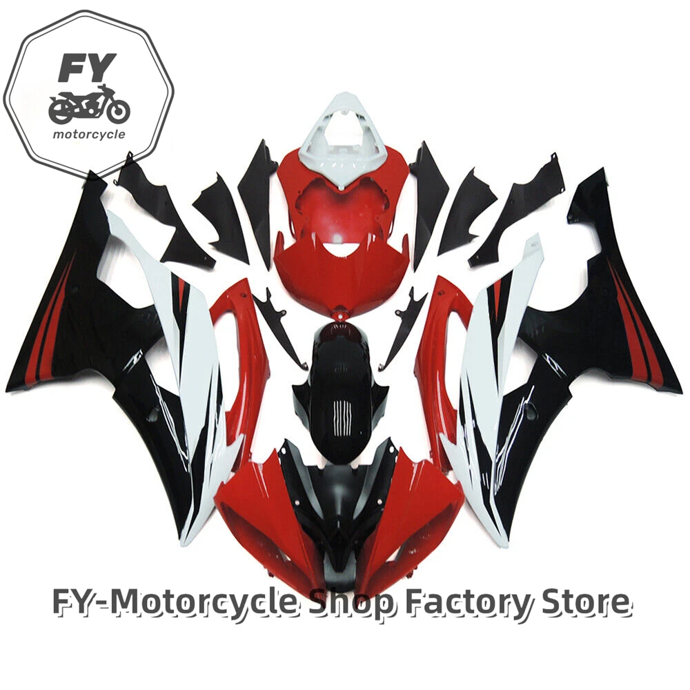 

NEW ABS Motorcycle full Fairing Kit fit For YZF R6 2008 2009 2010 2011 2012 2013 2014 2015 2016 YFZ-R6 Bodywork Fairings kits