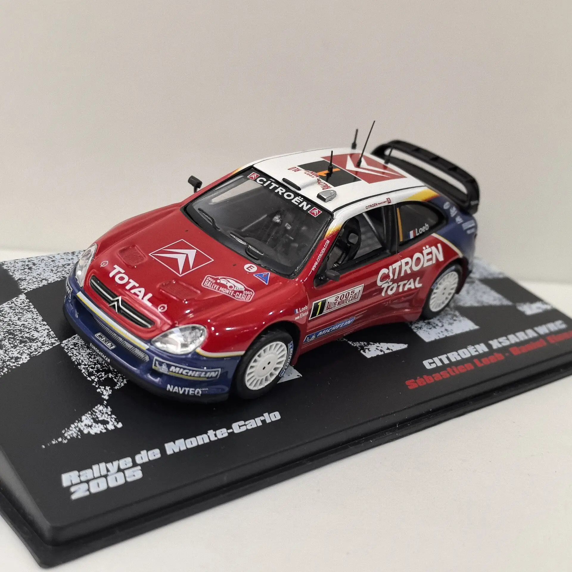 

1/43 CITROEN XSARA WRC Декоративные украшения из сплава металла