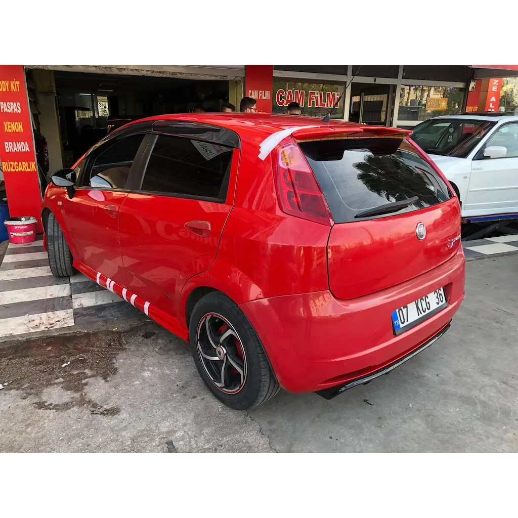 Fit For Fiat PUNTO Spoiler- Auto Styling Car Accessories Tuning Modified Spoiler Diffuser Wings