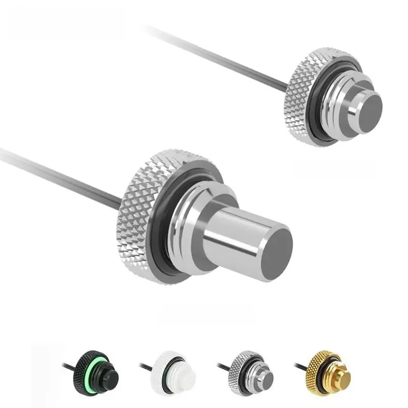 Barrow TCWDL-V1 TCWD-V1 chłodzenie wodne G1/4 PC RGB Mini chłodnica wodna Stop złoto/czarny/biały/srebrny okucia — zdjęcie produktu 7