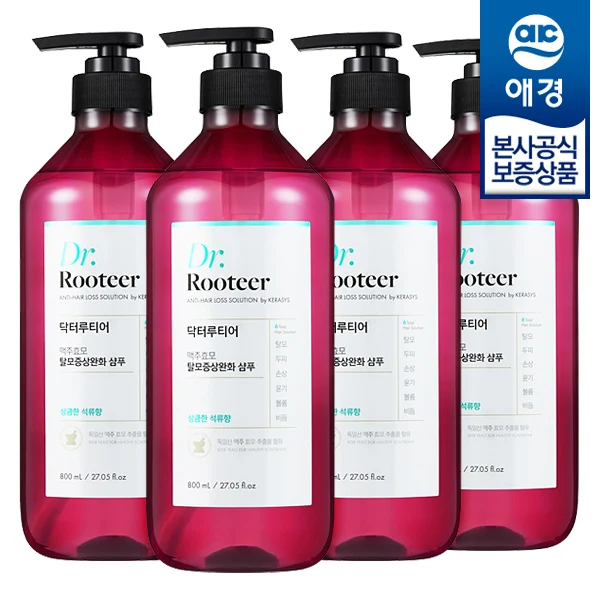 [Aekyung] Keracis Dr. Lutier Shampoo Pomegranate 800ml x 4 pieces