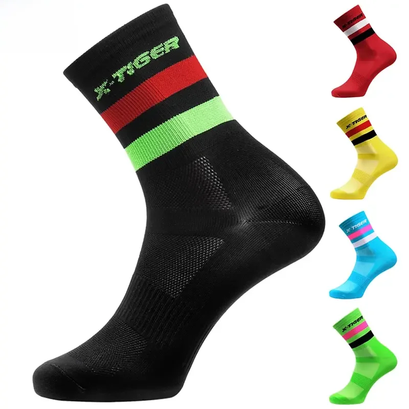 AliExpress NONE X-TIGER Cycling Socks For Men Women Breathable Anti-slip Professional Sports Sock Outdoor Running Bike Hiking Basketball Socks