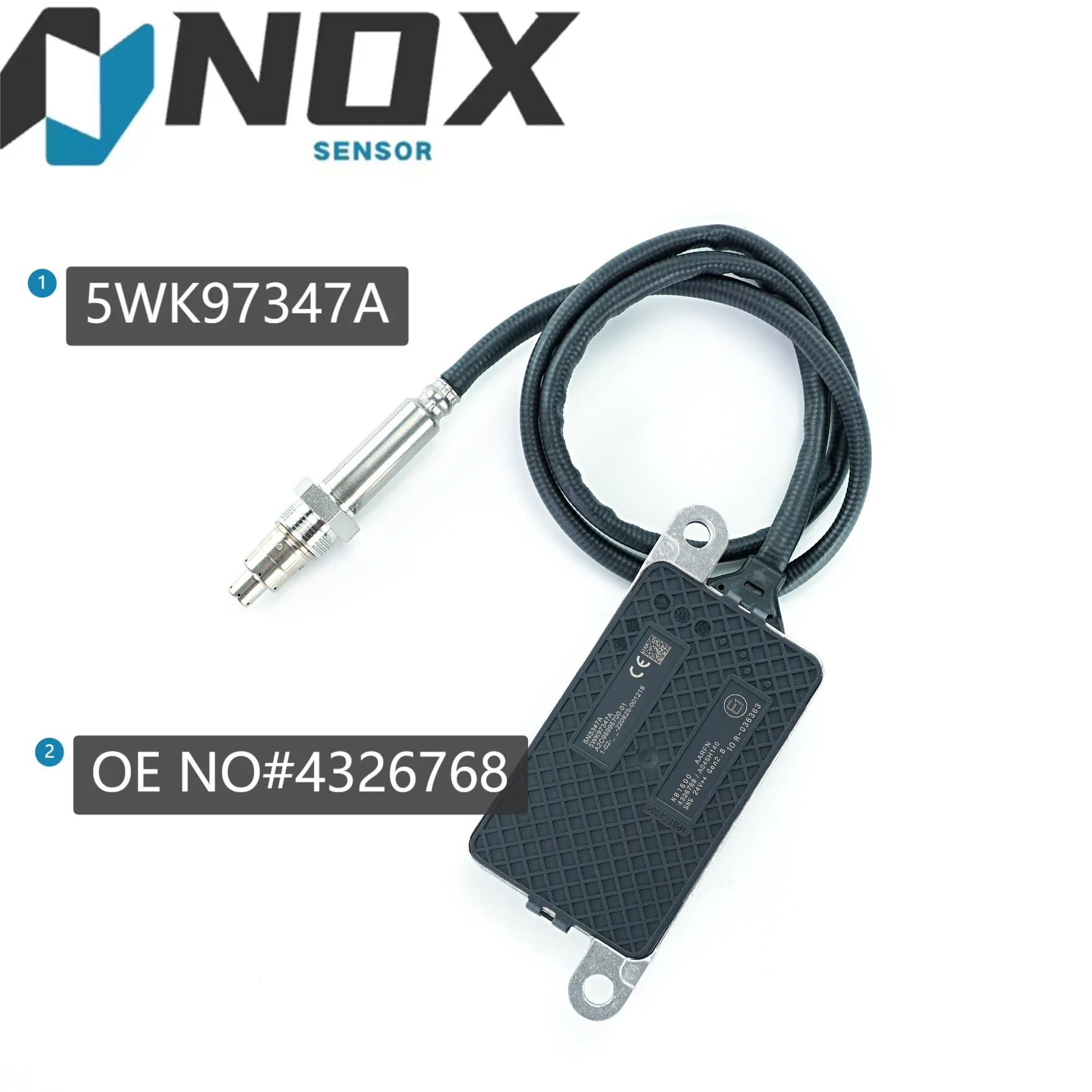 

5WK9 7347A A2C95995600 82.3244 7557236 CNS10084 Nitrogen Oxide Nox Sensor 4326768 10R036363 5WK97347A for CUMMINS DAF