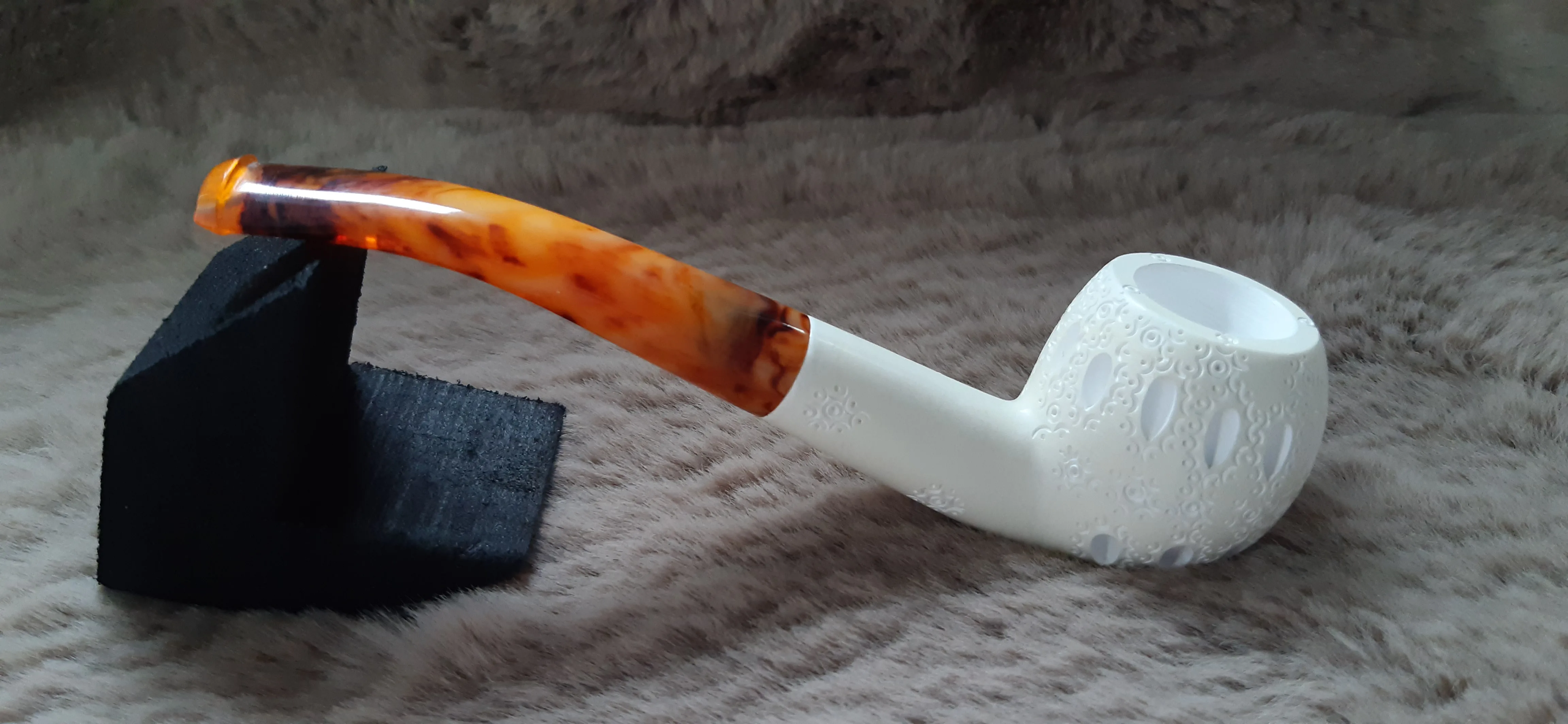 Handmade Block Meerschaum Pipe