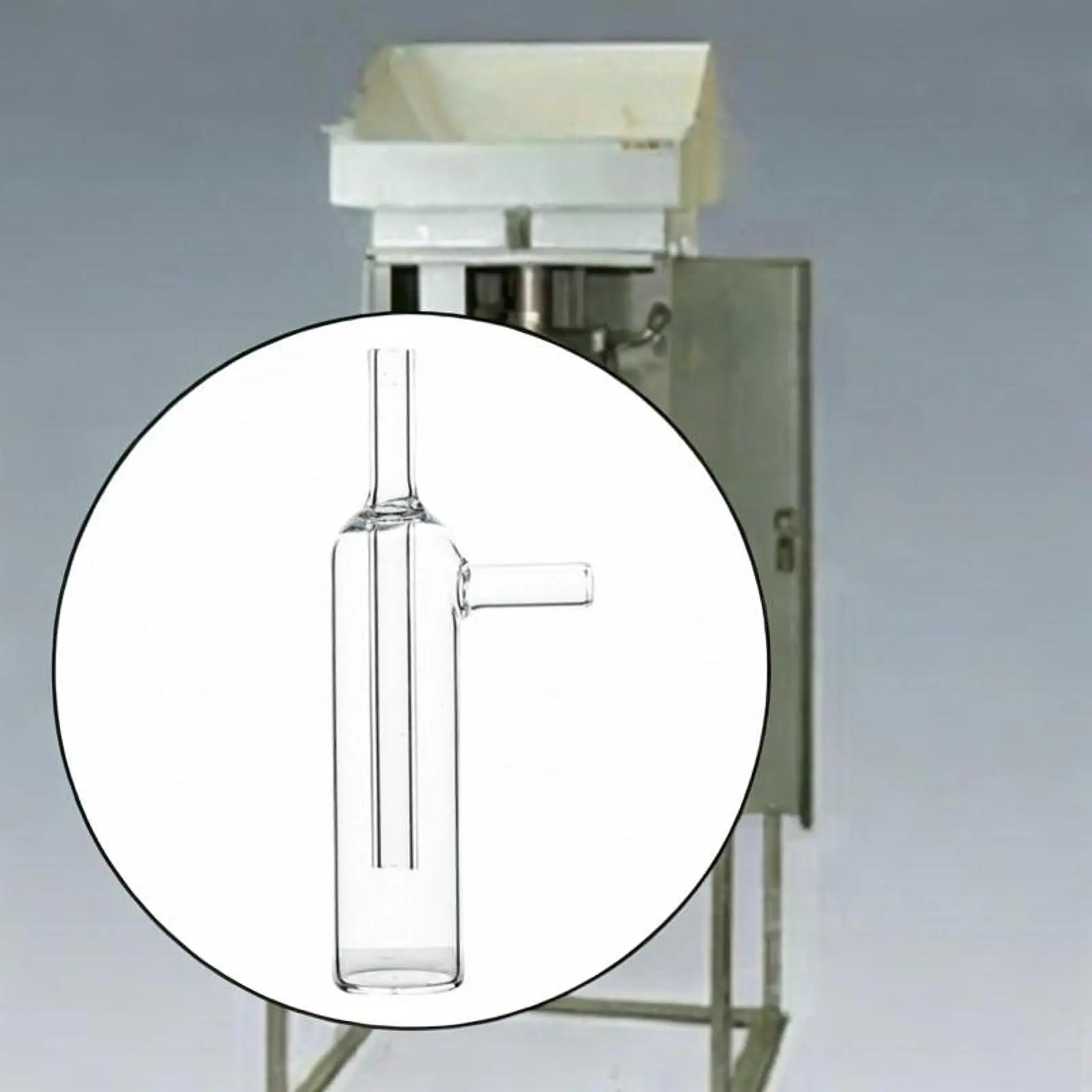 Glass Gas Sampling Tube Portable Absorber Bottle Experiment Tool Sturdy Apparatus for Gas Collecting Science Chemi Labware