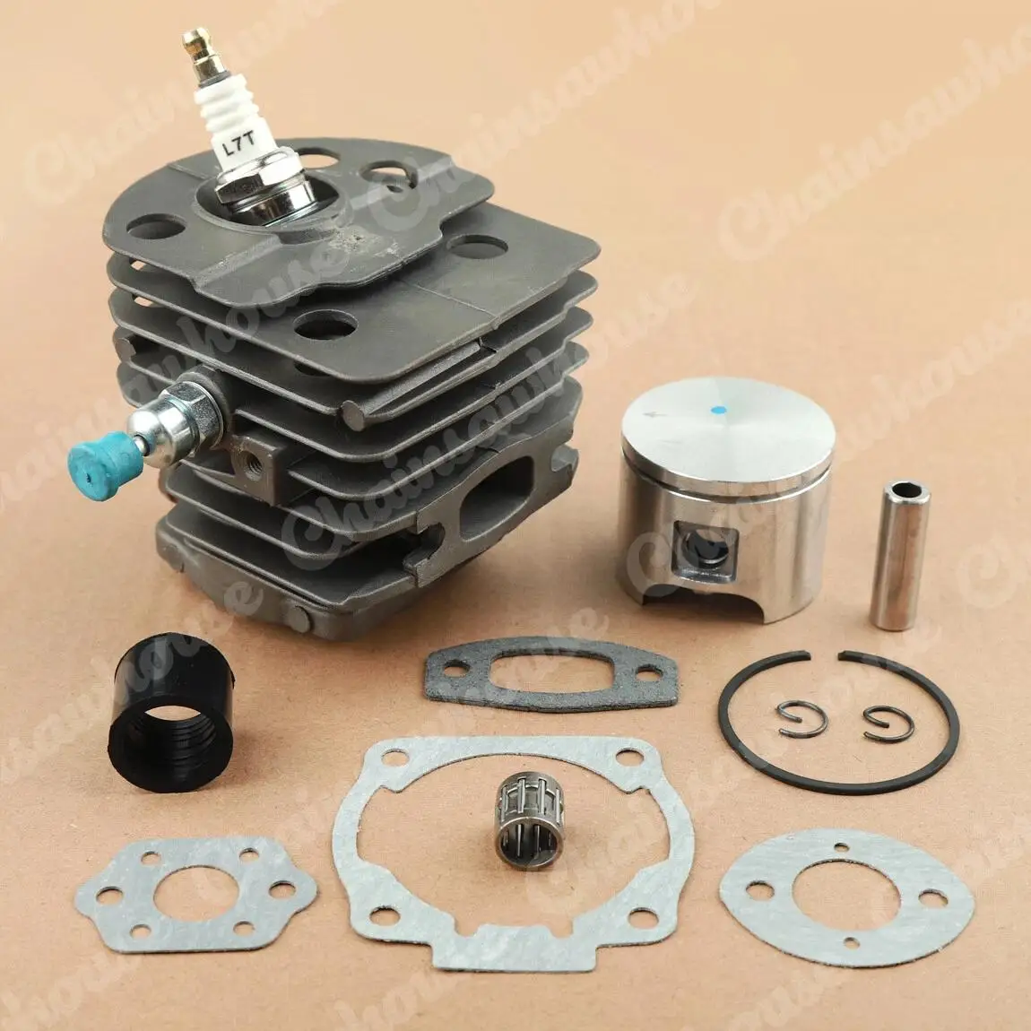 

Bore 46MM Cylinder Piston Ring Kit For Husqvarna 50 51 55 55 Rancher Chainsaw 503609171 503161602 501761802