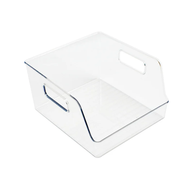 Transparent storage acrylic Organization box open (medium), 3P