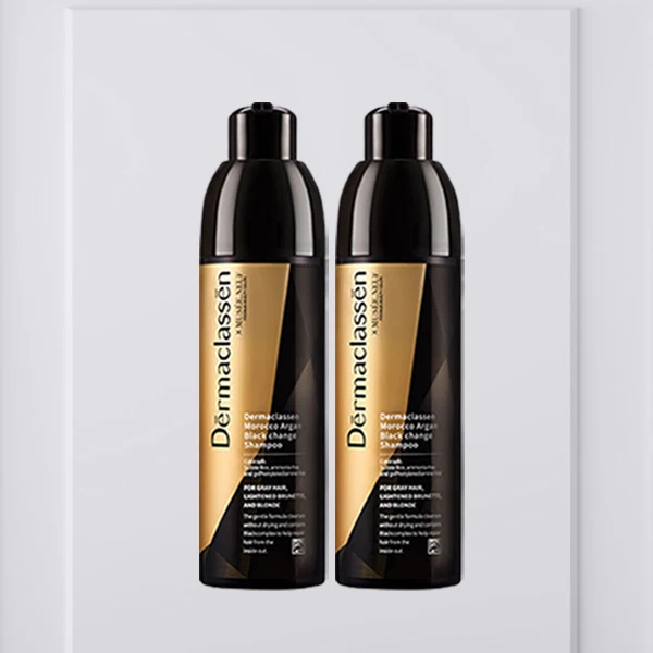 Dermaclassen Morocco Argan Black Change Shampoo natural brown 200ml 2p