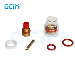 Tig Welding  Kit Glass Nozzle For WP9 / WP20 Torch Parts