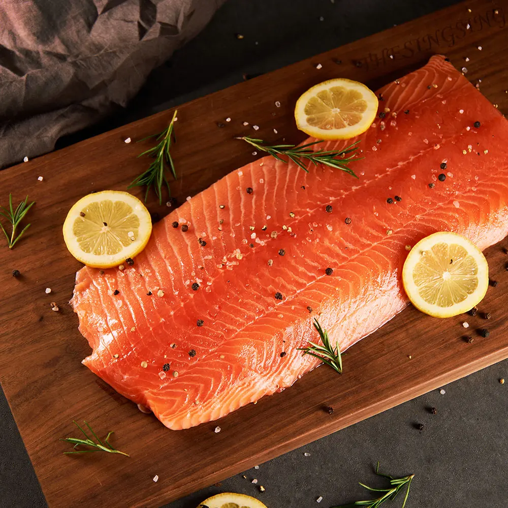 Direct air Norwegian live salmon sassociation 200g 500g sauce given