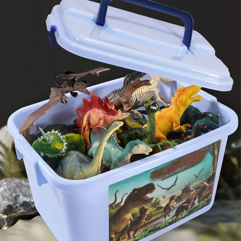 Figurines d'action de dinosaure jurassique, Simulation, parc Dino, Carnotaurus, Ankylosaure, tyrannosaure Rex, modèle de décoration, jouets, cadeau pour enfants