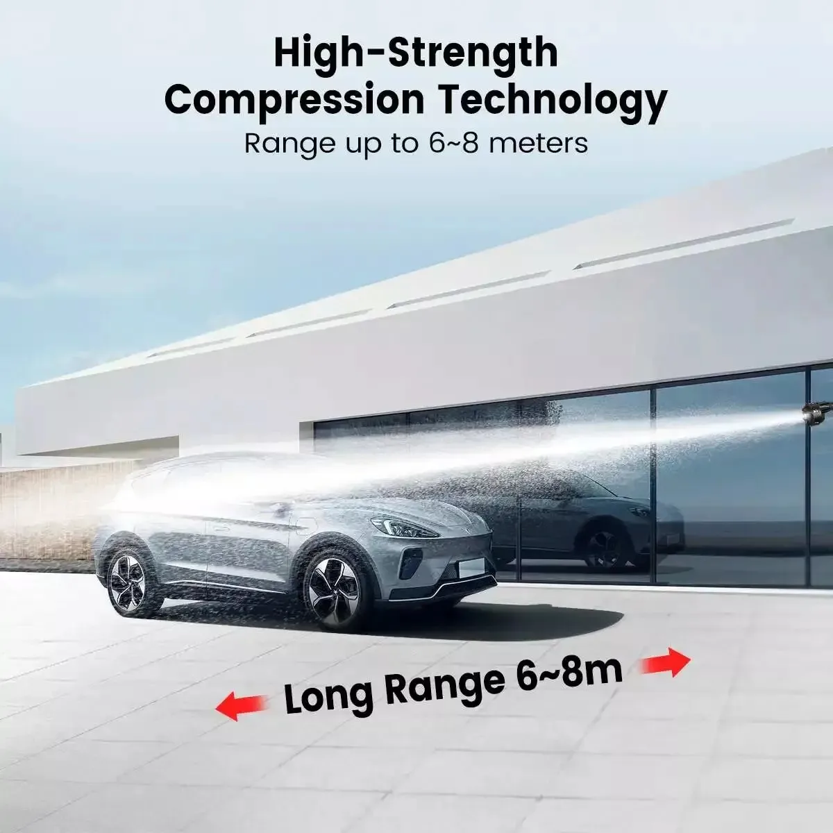 غسالة الضغط اللاسلكية، غسالة كهربائية محمولة مع بطارية محمولة بدون فرش، غسالة سيارات عالية الضغط #6