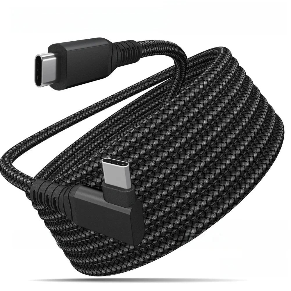 10FT Link-kabel voor Quest 2 Quest PC VR USB 3 naar Type C Lange kabel 3A Snel opladen en 5 Gbps gegevensoverdrachtkabel voor VR-headset - afbeelding 2