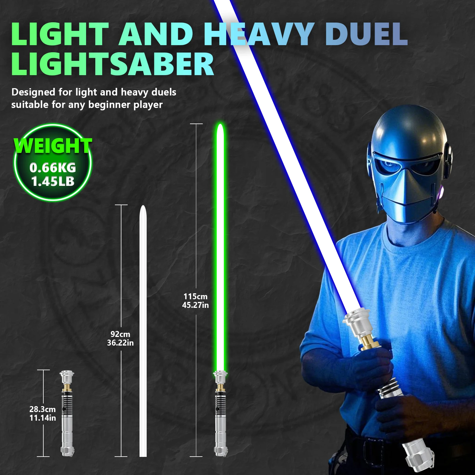 ดาบไลท์เซเบอร์ลุค นีโอพิกเซล ดาบเลเซอร์พิกเซลเจได ด้ามจับโลหะ คอสเพลย์ เรืองแสง สำหรับการดวลหนัก ซีโนพิกเซล ของเล่นดาบ