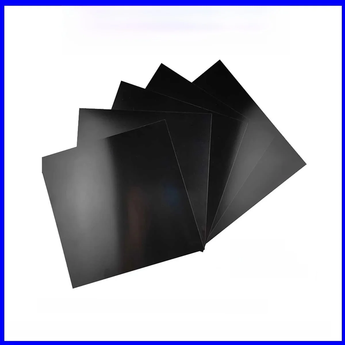 Plaque en aluminium noir, plaque mince en aluminium, traitement de plaque en alliage d'aluminium anodisé, matériau de décoration murale