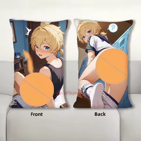 Dakimakura Anime Mika Body Pillow Cover Sofa Cushion Double-side Print Throw Pillow Case 40X60cm