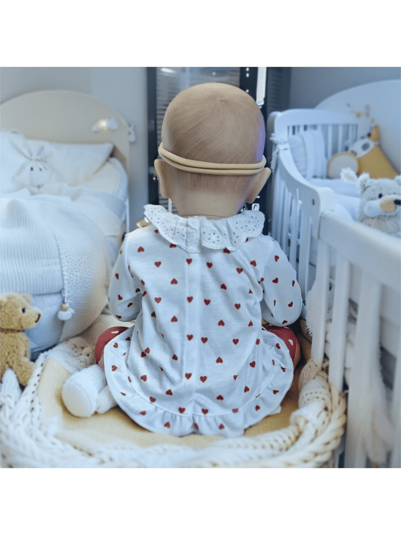 Poupées bébé Reborn réalistes-poupée réaliste en vinyle souple de 19 pouces, poupées bébé de la vie réelle portables (poupée uniquement/pas d'accessoires)