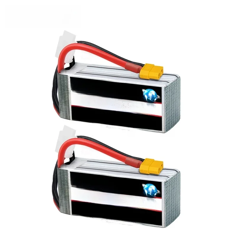 HRB 2PCS Lipo Batterij 2S 3S 1300mah 4S 5S 6S 1500mah 1800mah 2200mah 2600mah 7.4V 11.1V 14.8V 18.5V 22.2V Voor Drone Vliegtuigen - afbeelding 2