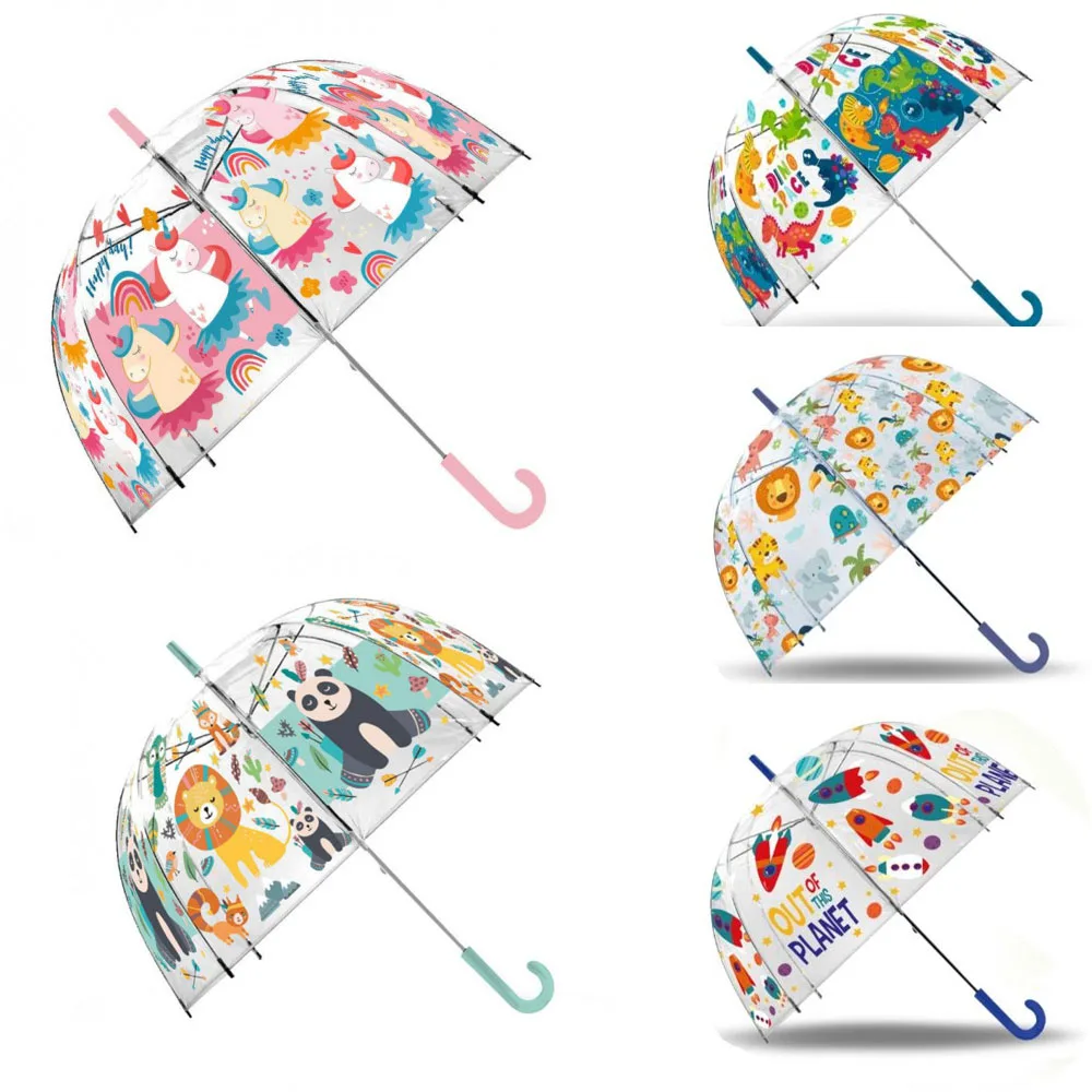 Transparent umbrella for children, rain, gift, good