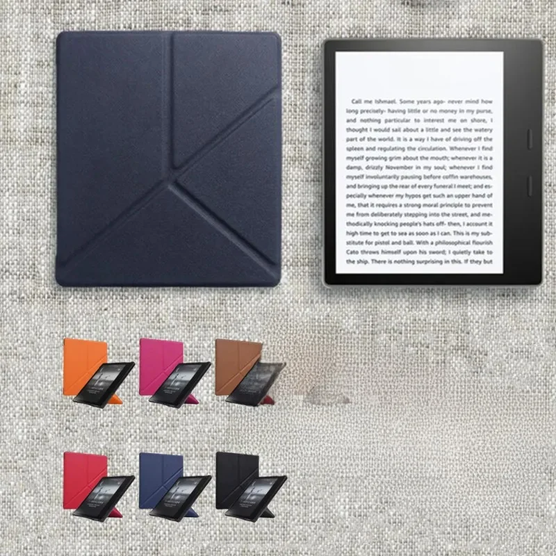 Wielokątny pokrowiec magnetyczny do nowego Kindle Oasis 2/3 10. generacji 9. generacji 2017 2019 Release 7 cali Auto Sleep Cover Shell — zdjęcie produktu 6