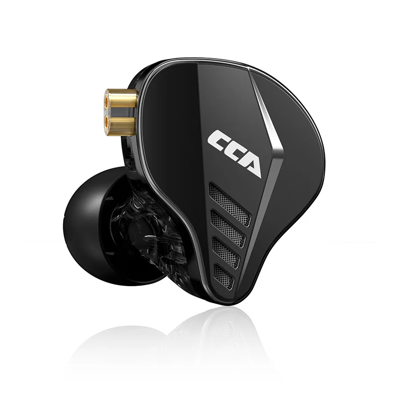 CCA Pianist Earphone 1DD+2BA Hybrid IEM HiFi Earphone High-Precision 3D Printed Cavity with Upgraded Silver-Plated Cable