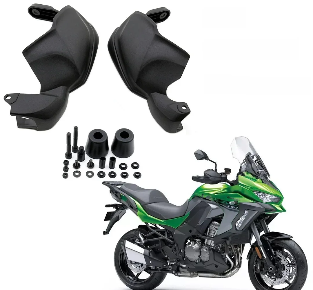 Dla KAWASAKI VERSYS1000SE KLE1000 akcesoria motocyklowe części osłona kierownicy osłony uchwytów jelca ręczna szyba przednia 2017-2020 — 2