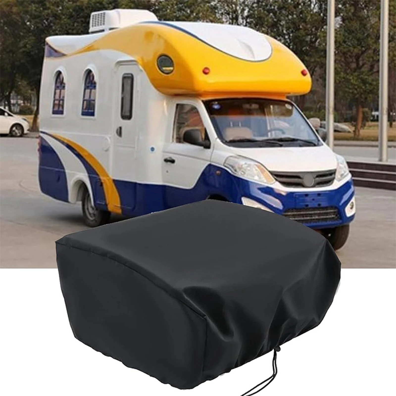 

RV Air Conditioner Cover Protection Professional Practical Weatherproof Weatherproof Easy to Clean Portable