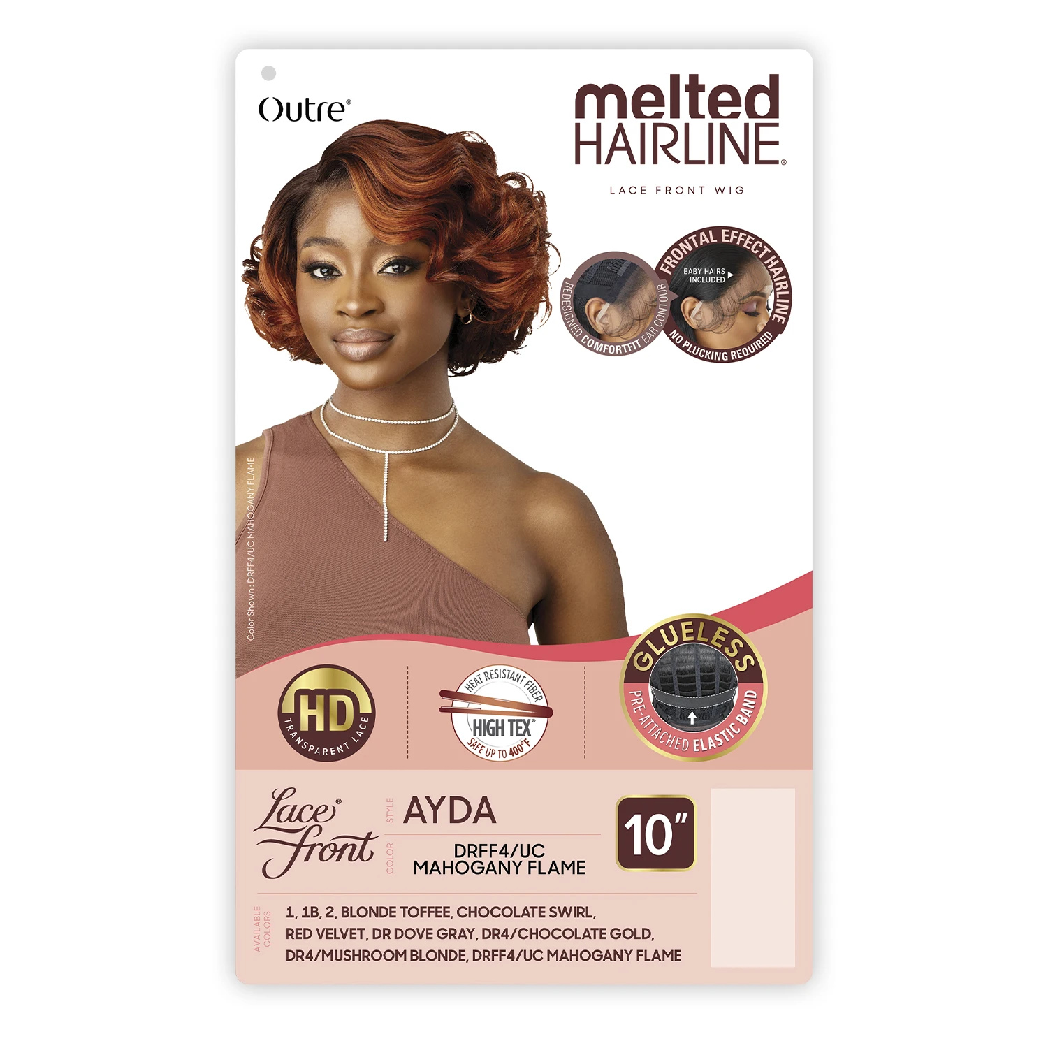 Outre HD Lace Front Synthetic Wig Melted Hairline Glueless Ayda